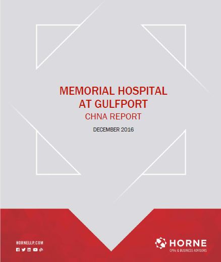 Memorial Hospital at Gulfport | Community Health  Needs Assessment | 2016